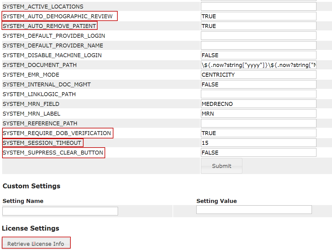 New System Management Settings in 4.1